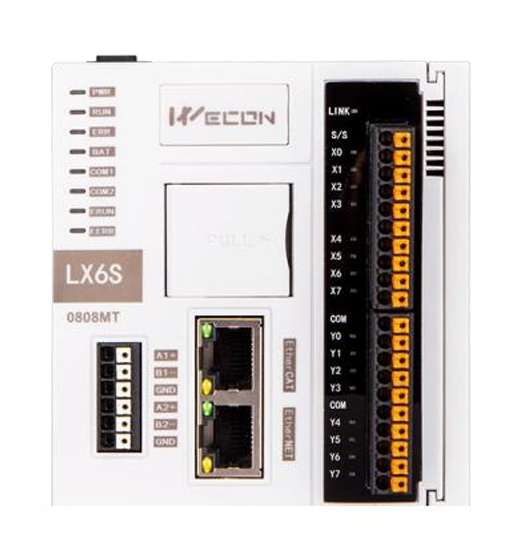 WECON LX6S-0808MT High-Performance EtherCAT PLC