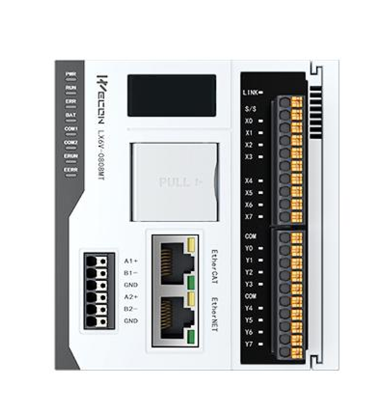 WECON LX6V-0808MT High-Performance EtherCAT PLC