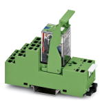 Preassembled relay modules with spring-cage connection